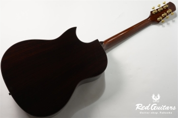 Model AD. Cutaway Cedar/Indian Rosewood - Brown Sunburst